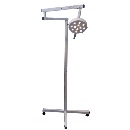Foco Cirúrgico Veterinário 12 Leds Bicolor - Pedestal