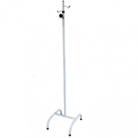 Suporte de Soro com Altura Regulável Com ou Sem Rodízio | Evolução Pet