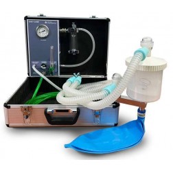 aparelho de Anestesia Veterinária Portátil (Maleta) Evet-Case