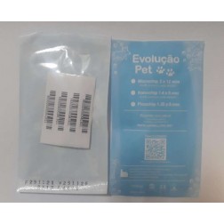 Microchip 12x2 agulhado IMP C/ QR Code