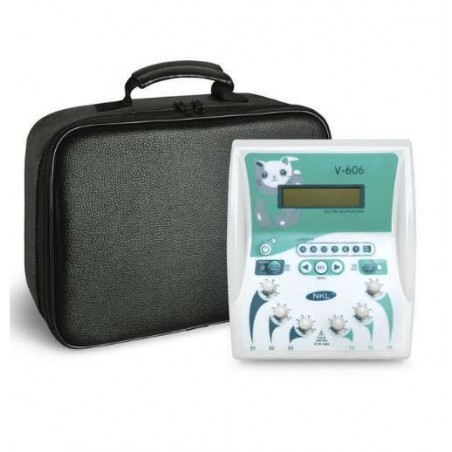 Novo V-606 NKL Eletroestimulador Veterinário