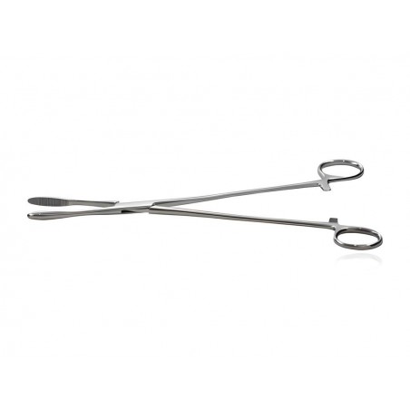Pinça Collin 25cm para Curativo Uterino
