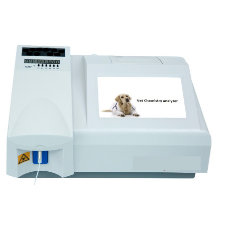 Aparelho Bioquímico veterinário inteligente com banho maria